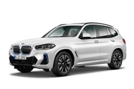 BMW iX3 car poster