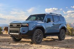 Toyota Land Cruiser Prado car poster