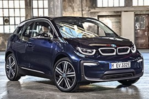 BMW i3 car poster