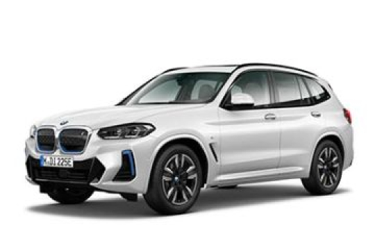 BMW iX3 car poster