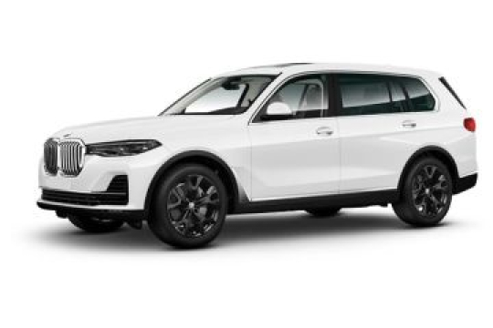 BMW X7 car poster