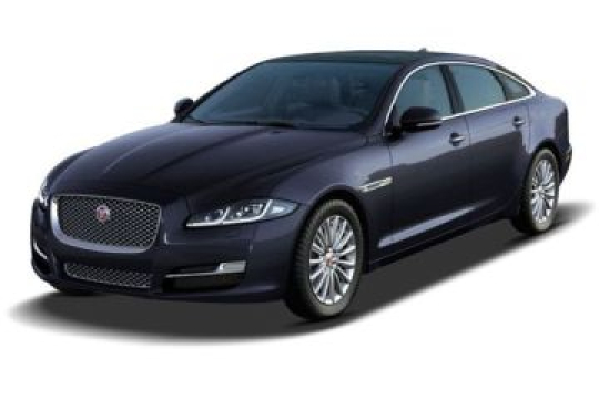 Jaguar XJ car poster