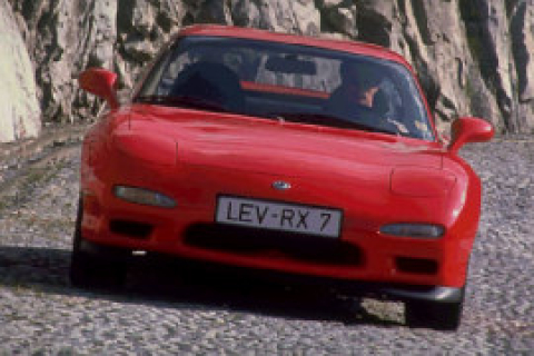 Mazda RX-7 car poster