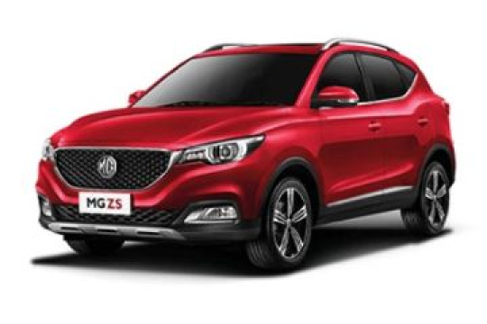 MG ZS car poster
