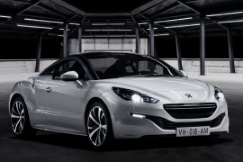Peugeot RCZ car poster