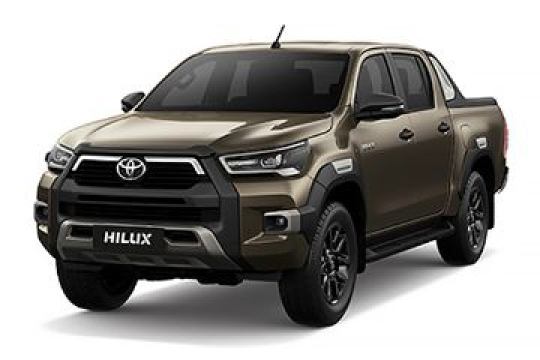 Toyota Hilux car poster