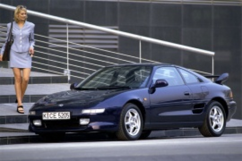 Toyota MR2 car poster