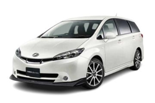 Toyota Wish car poster