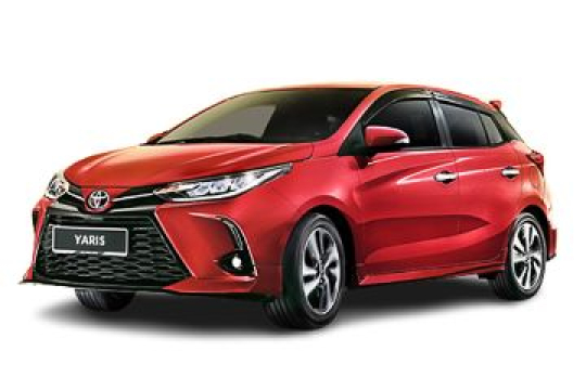 Toyota Yaris car poster
